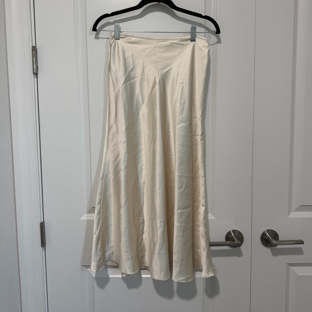Cider Cream A-Line Skirt